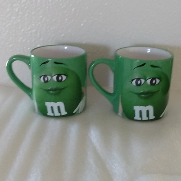 2016  Ms. Green M & M's Coffee Cup-A Pair - Picture 3 of 5